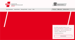 Desktop Screenshot of gew-sachsen.de